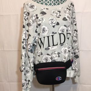 Champion Neoprene Black Waist Belt Pack